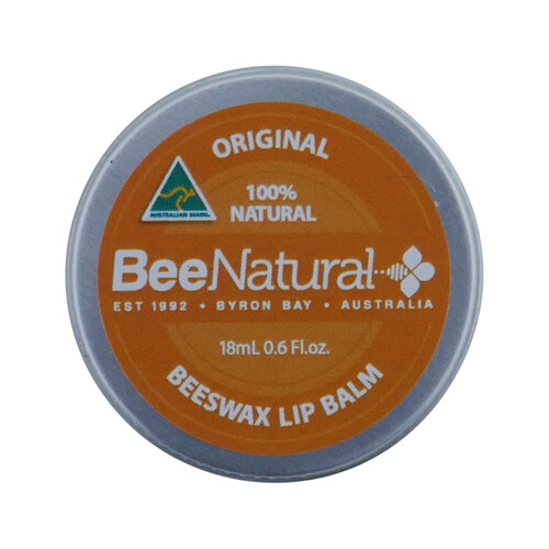 Bee Natural Lip Balm Tin Original 18ml