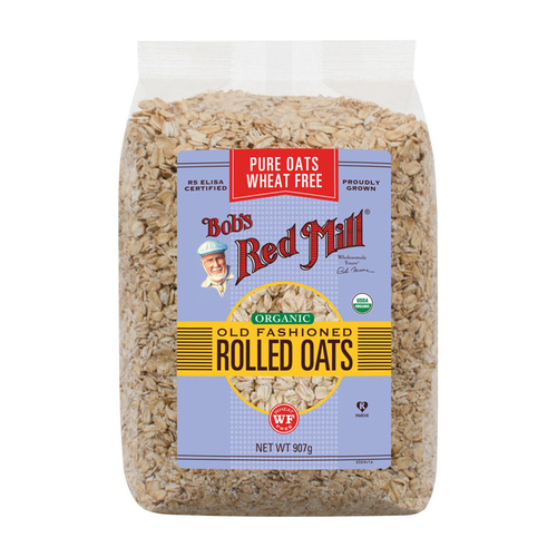 Bob's Red Mill Organic Old Fashioned Rolled Oats 907g