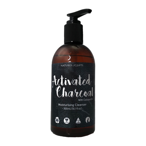 Clover Fields N. Gifts Activ Charcoal Moist Cleanser 300ml