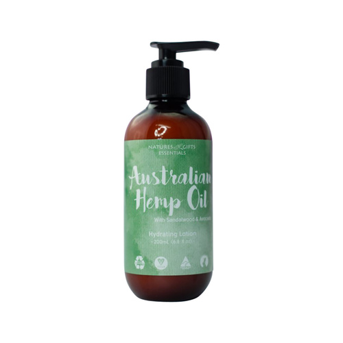 Clover Fields N. Gifts Aust Hemp Oil Hydrating Lotion 200ml