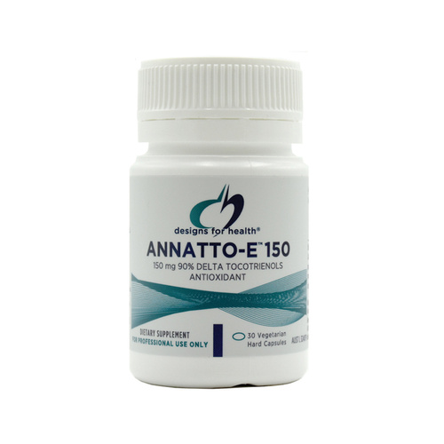 Designs For Health Annatto-E 150 30 Vegetable Capsules 