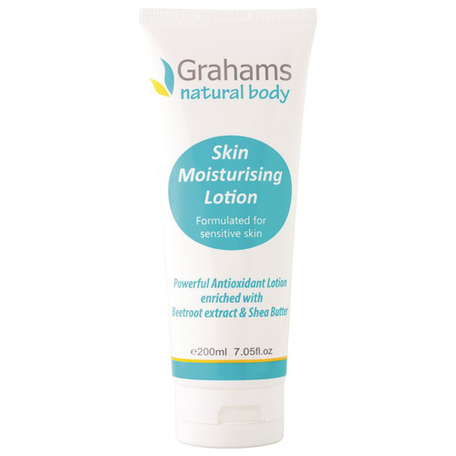 Grahams Natural Body Skin Moisturising Lotion 200ml