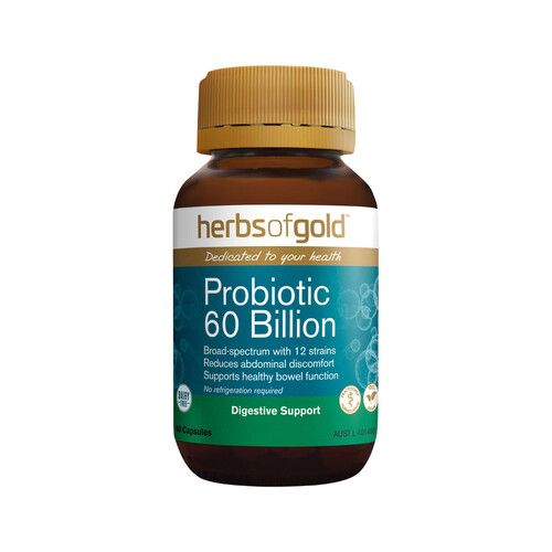 Herbs of Gold Probiotic 60 Billion 60 Capsules