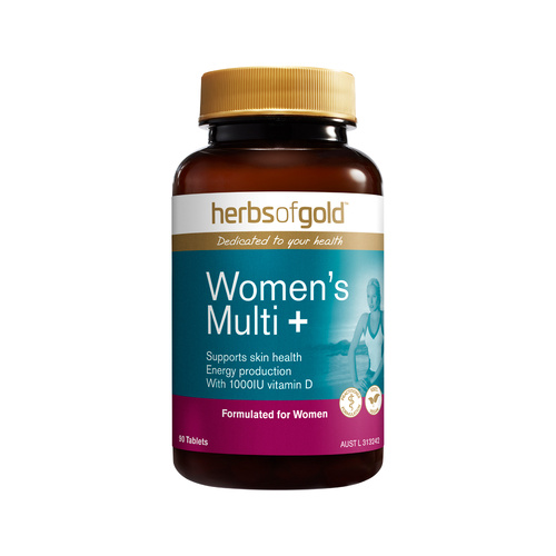 Herbs of Gold Womens Multi+ 90 Tablets
