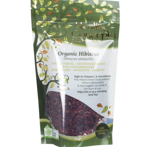 Healing Concepts Organic Hibiscus Tea 50g