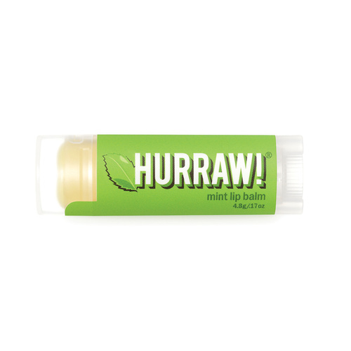 Hurraw! Organic Lip Balm Mint 4.8g