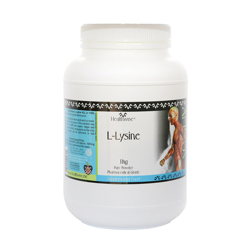 Healthwise L-Lysine HCL 1kg Powder