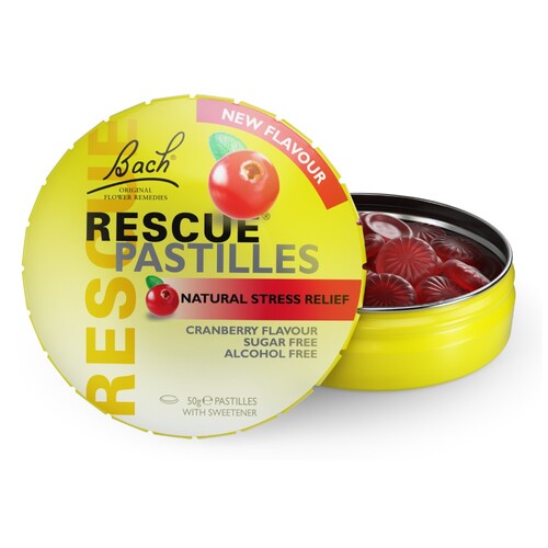 RESCUE REMEDY Pastilles 50g – Cranberry