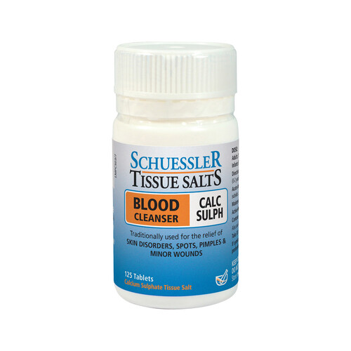 Martin & Pleasance Schuessler Tissue Salts Calc Sulph (Blood Cleanser) 125 Tablets