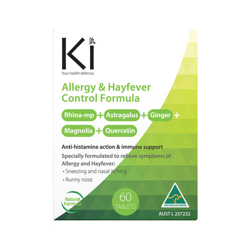 Martin & Pleasance Ki Allergy & Hayfever Control Formula 60 Tablets