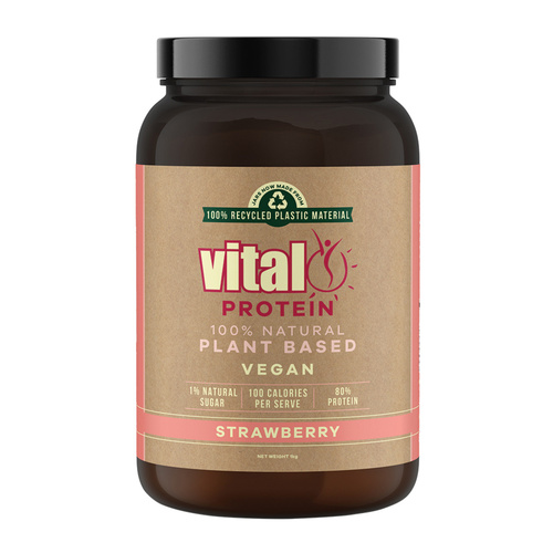 Vital Protein Pea Protein Isolate Strawberry 1kg