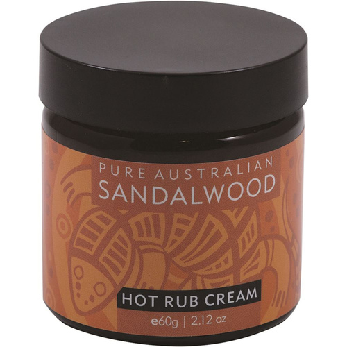 Mount Romance Pure Australian Sandalwood Hot Rub Cream 60g