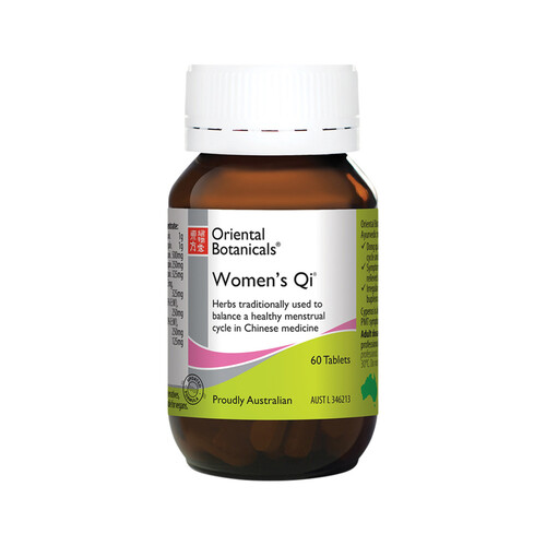 Oriental Botanicals Women's Qi 60 Tablets
