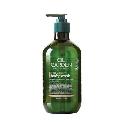 Oil Garden Body Wash Focus & Clarity 500ml