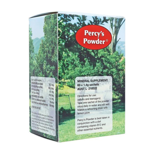 Percy's Powder Sachets 1.4g x 60 Pack