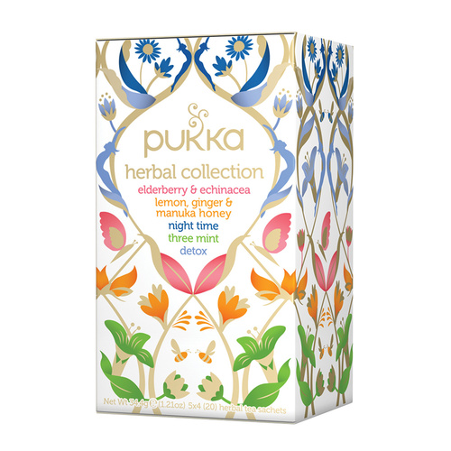 Pukka Herbal Collection (5 Flavours) x 20 Tea Bags