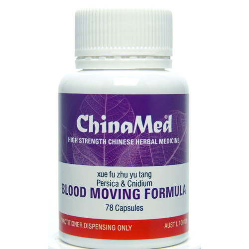 ChinaMed Blood Moving Formula 78 Capsules