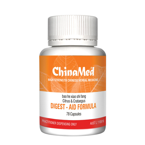 ChinaMed Digest Aid Formula 78 Capsules