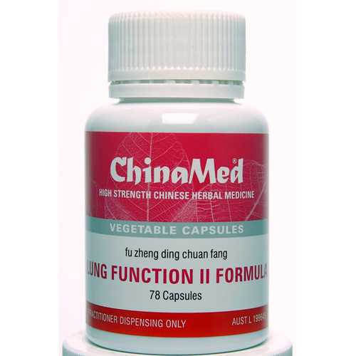 ChinaMed Lung Function II Formula 78 Capsules