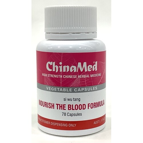 ChinaMed Nourish the Blood Formula 78 Capsules