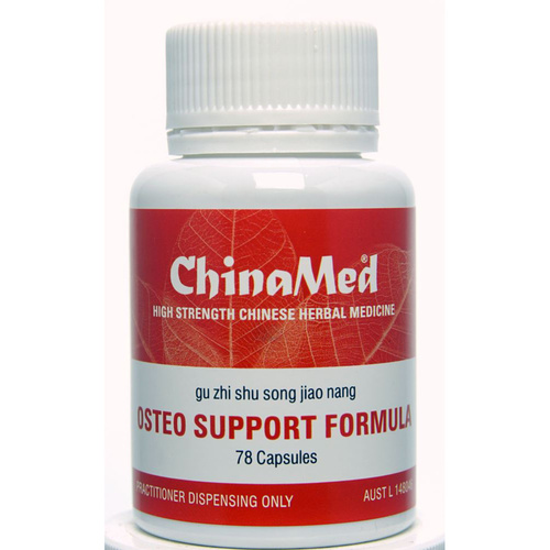 ChinaMed Osteo Support Formula 78 Capsules