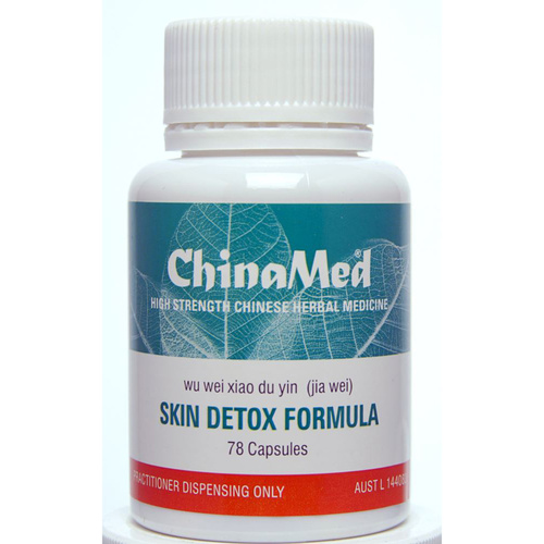 ChinaMed Skin Detox Formula 78 Capsules
