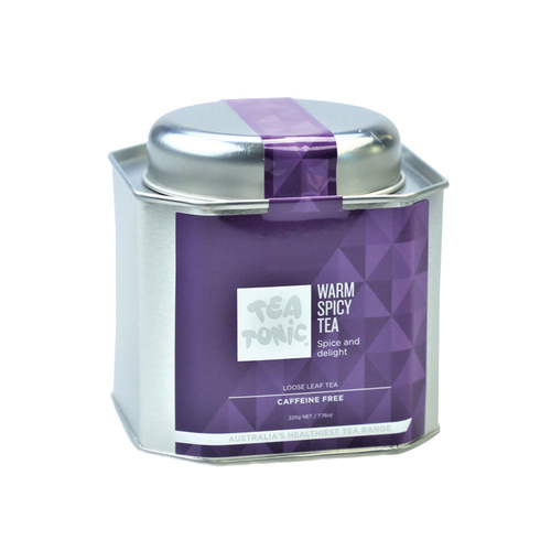 Tea Tonic Organic Warm Spicy Tea Tin 220g