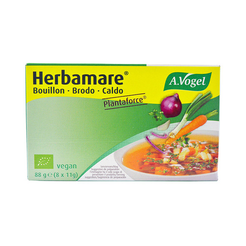 Vogel Herbamare Bouillon Vegetable Stock Cubes Low Sodium (9.5g x 8) Pack