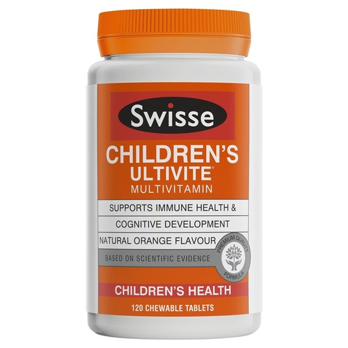  Swisse Children's Ultivite Multivitamin 120 Tablets