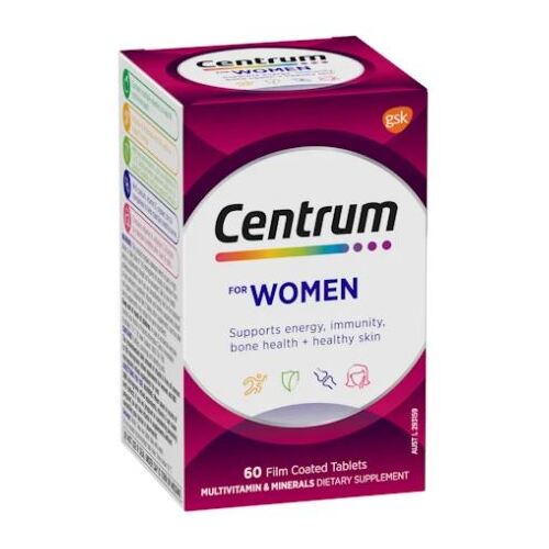 Centrum For Women 60 Tablets 
