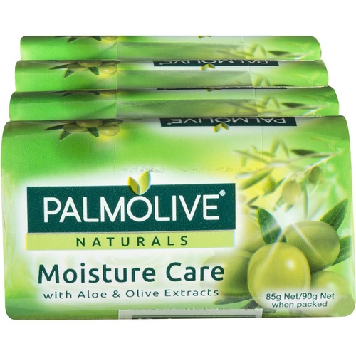 Palmolive Smooth & Moisture with Aloe & Olive Extracts 90g [Bulk Buy 4 Units]
