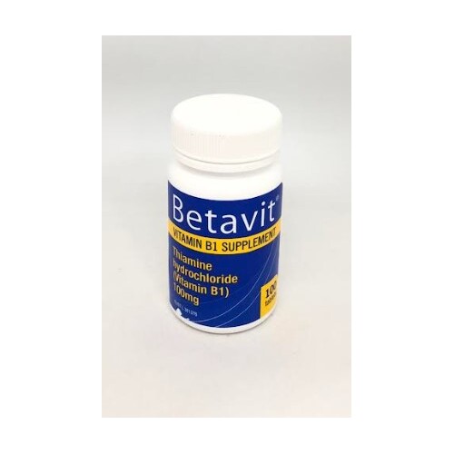 Betavit Vitamin B1 100mg 100 tablets
