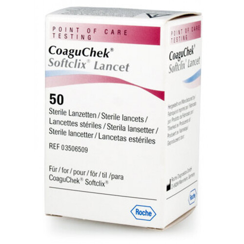 CoaguChek Softclix 50 Lancets