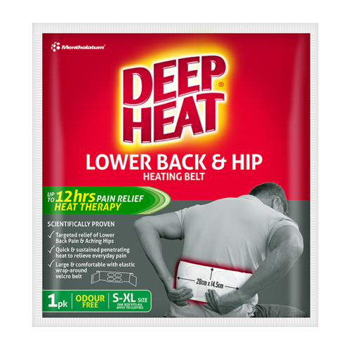 Deep Heat Lower Back & Hip Heat Belt