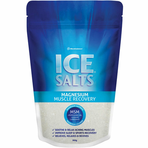 Mentholatum Ice Salts Magnesium Muscle Recovery 800g