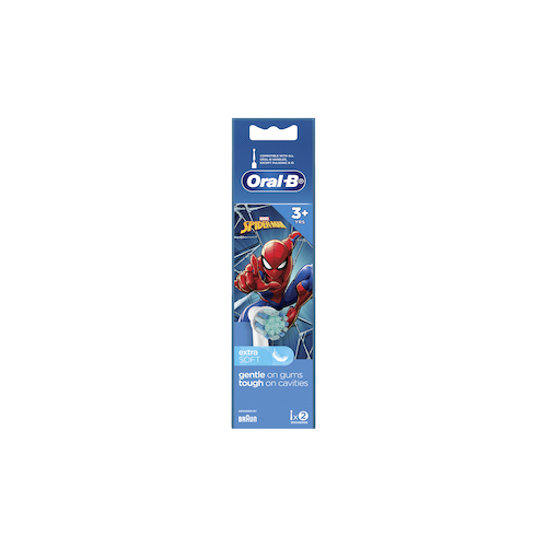 Oral-B Stages Power Brush Set Refill - Spiderman - 2 Pack