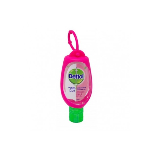 Dettol Hand Sanitiser Refresh with Clip Pink 50ml