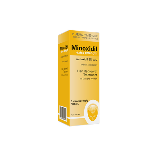 Minoxidil Extra Strength 3 Month Supply 180mL (S2)