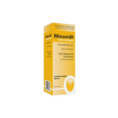 Free Metro Shipping Generic Health GH Minoxidil Extra Strength 3 Month Supply 180mL (S2) 