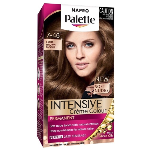 Schwarzkopf Napro Palette Hair Colouring 7-46 Light Brown Mocha