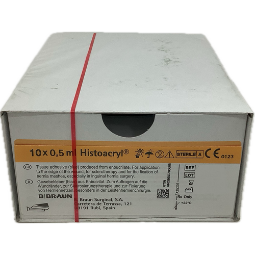 Histoacryl Adhesive Blue 0.5ml 10 Pack