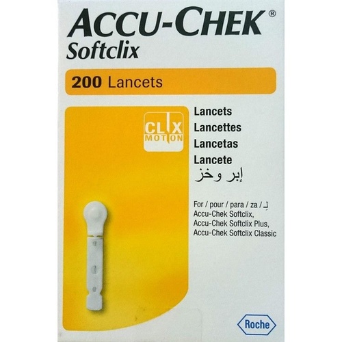 Accuchek Softclix (Packet of 200 Lancets)