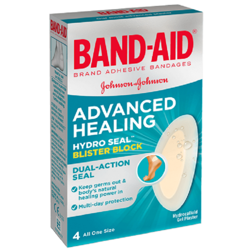 Band-Aid Advanced Healing Blister Block Regular 4 Patches