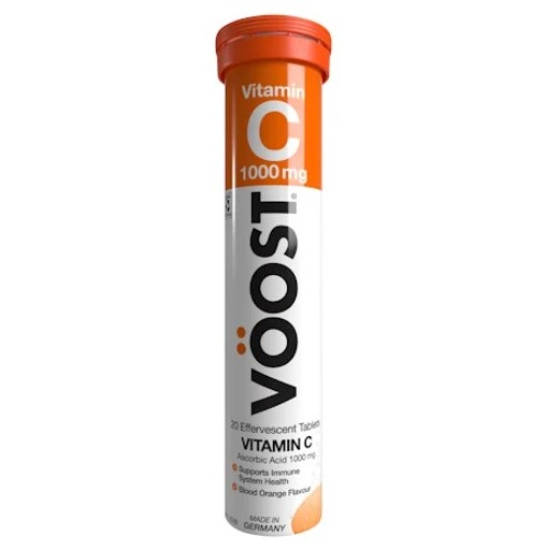 Voost Vitamin C 1000mg Effervescent 20 Tablets