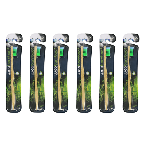 Woobamboo Adult Toothbrush Soft [Bulk Buy 6 Units]