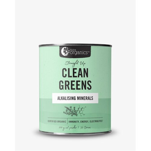 Nutra Organics Clean Greens Powder 200g