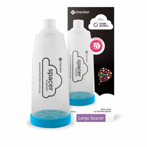 E-Chamber La Grande Asthma Spacer Large 510mL
