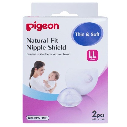 Pigeon Nipple Shield Silicone 2 Pack