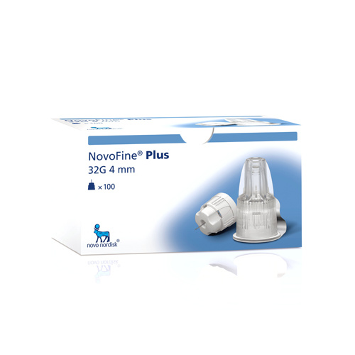 Novofine Plus 32g Tip Insulin Needles 100 (0.23/0.25 x 4mm)