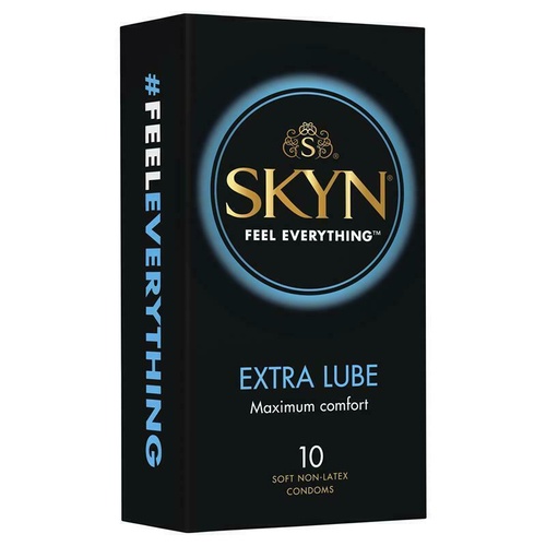 Skyn Extra Lube Condom 10 Condoms